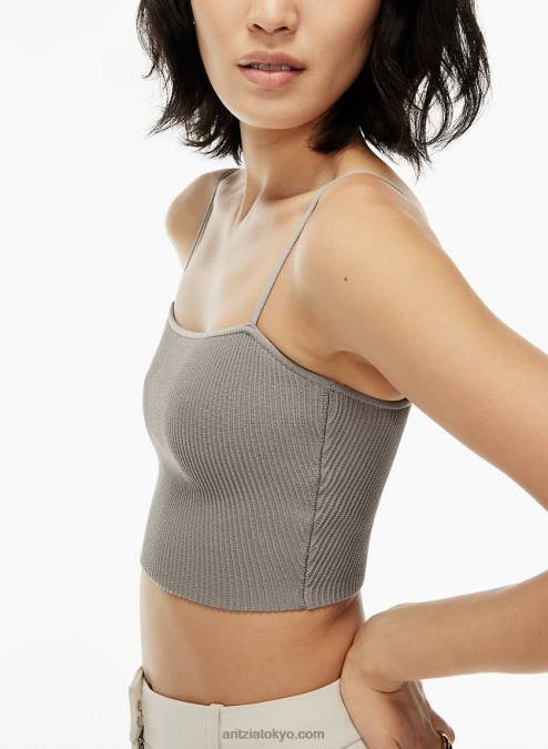 Aritzia Sculpt Knit Cami クロップド タンクトップ P2L801547