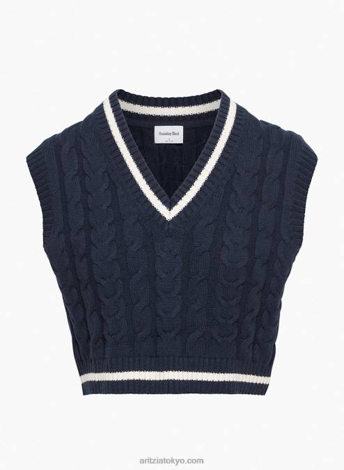 Aritzia Winston クロップド セーター ベスト P2L802826