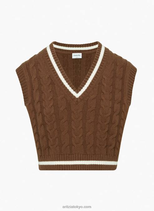 Aritzia Winston クロップド セーター ベスト P2L802829