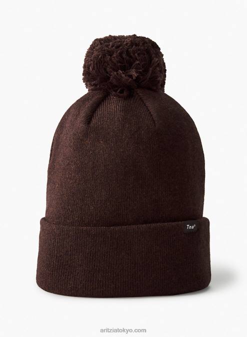 ポンポン付きカフ付きビーニー P2L8010431 Aritzia Tora ビーニー