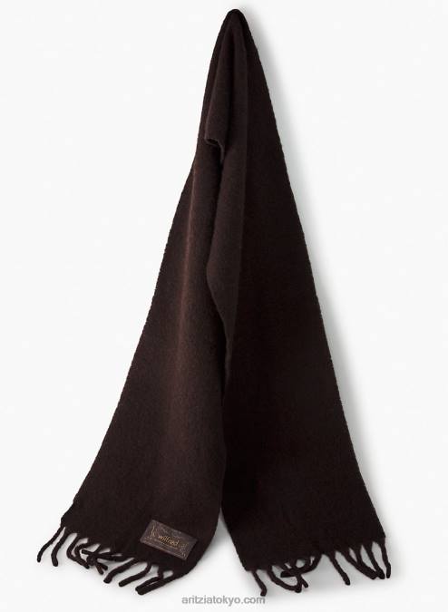 フリンジ付きウールスカーフ P2L8010504 Aritzia Geneva スカーフ
