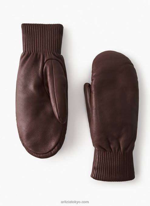フリースライニング レザー ミトン P2L8010517 Aritzia Ringgold Mitten