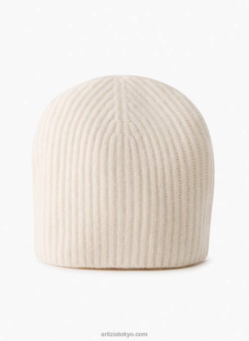 カシミヤ ビーニー P2L8010572 Aritzia Luxe カシミヤ リブ ビーニー