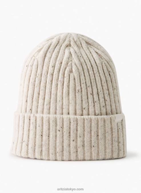 カフ付きリサイクル ウール & カシミア ビーニー P2L8010677 Aritzia Rush Cashwool ビーニー