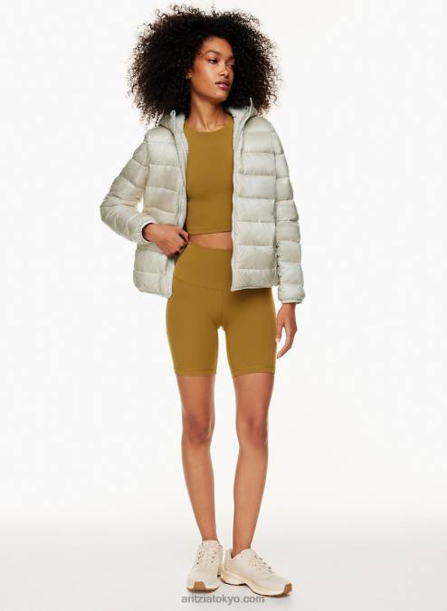 フリースライニング グースダウン パファー ジャケット P2L8010909 Aritzia The Little Fuzzy Puff