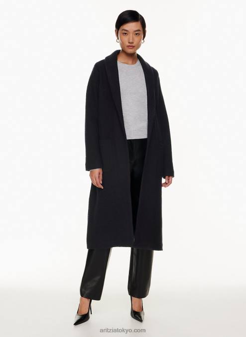 ロング メリノ ウール ローブ ジャケット P2L8010939 Aritzia Luxe Lounge Shawl Jacket
