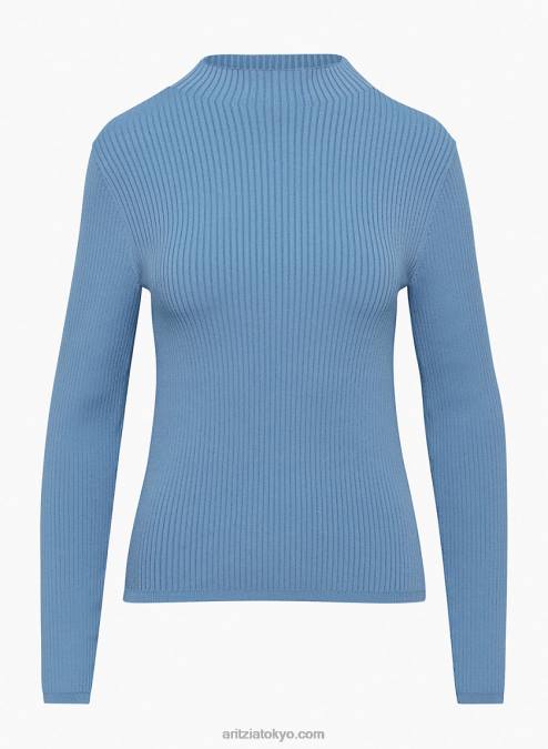 ニットモックネックセーター P2L8010961 Aritzia Amer Sculpt Knit Mockneck Sweater