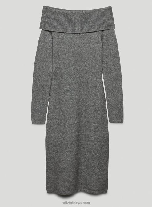 オフショルダーセータードレス P2L8011030 Aritzia Dossier ドレス