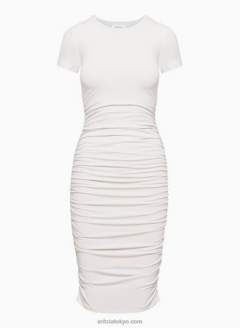 ルーシュ ミディ ドレス P2L8011037 Aritzia Contour ルーシュ ミディ ドレス