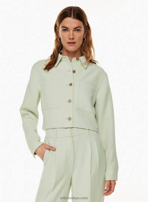 ボタンアップ ジャケット P2L8011160 Aritzia リトル クロップド ジャケット