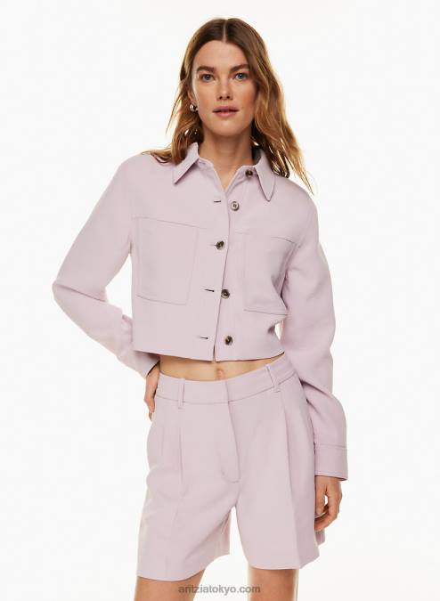 ボタンアップ ジャケット P2L8011164 Aritzia リトル クロップド ジャケット