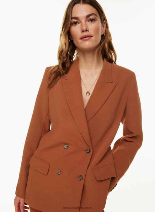 肩パッド付きダブルブレスト ブレザー P2L8011186 Aritzia Destiny ブレザー