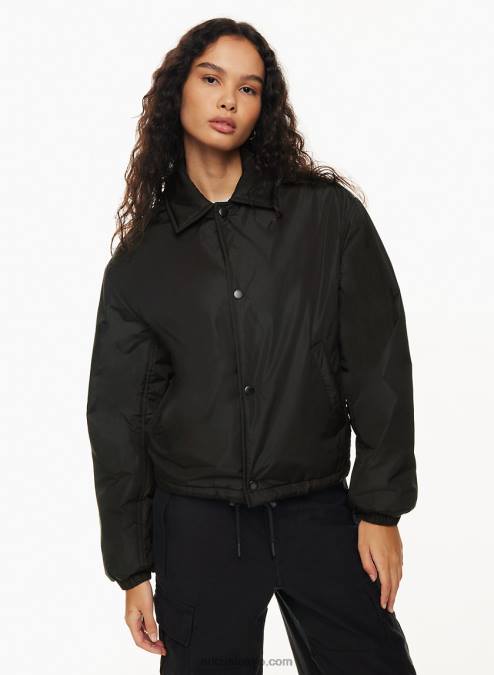 オーバーサイズ ビーガン ダウン ジャケット P2L8011271 Aritzia Coaches ショート ジャケット