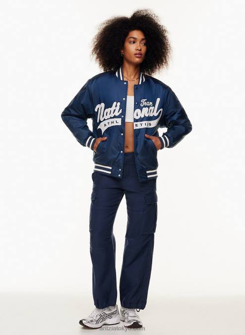 バーシティにインスパイアされたボンバー ジャケット P2L8011278 Aritzia スタジアム ジャケット