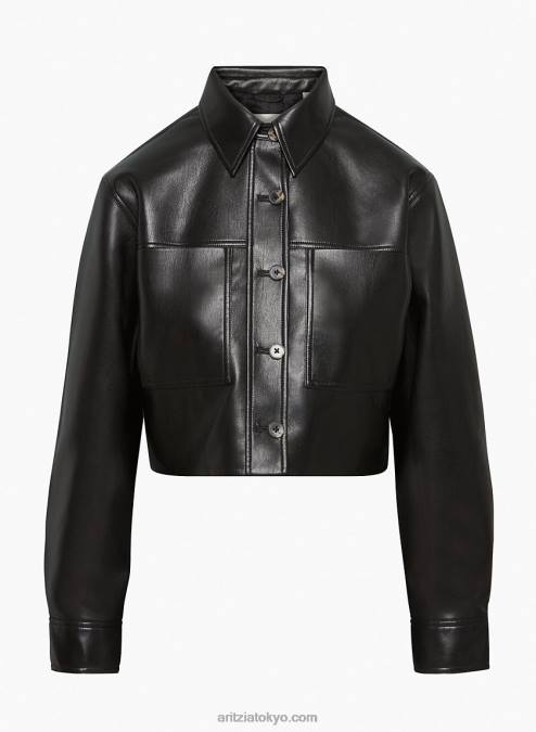 ボタンアップ ジャケット P2L8011367 Aritzia リトル クロップド ジャケット