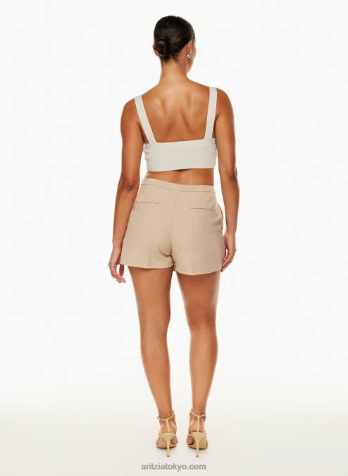 リブスクエアネックタンク P2L801289 Aritzia Getty Sculpt ニットタンク