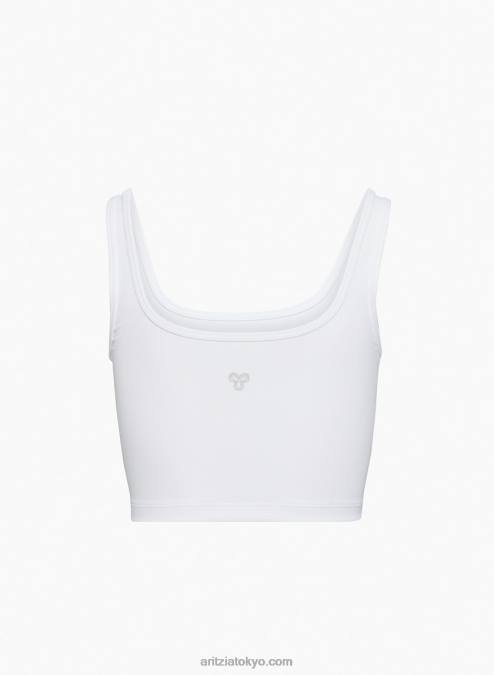 クロップド スクエアネック タンクトップ P2L801445 Aritzia Tnaslick Rib Compete タンクトップ