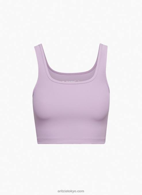 クロップド スクエアネック タンクトップ P2L801447 Aritzia Tnaslick Rib Compete タンクトップ