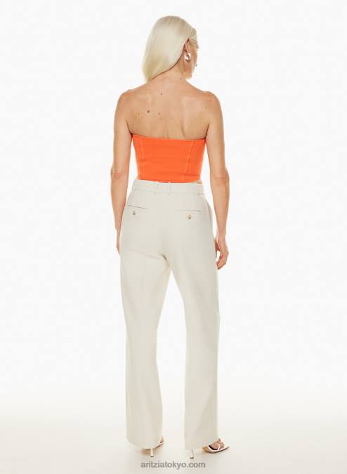 クロップドチューブトップ P2L80146 Aritzia Row Sculpt Knit Tube Top