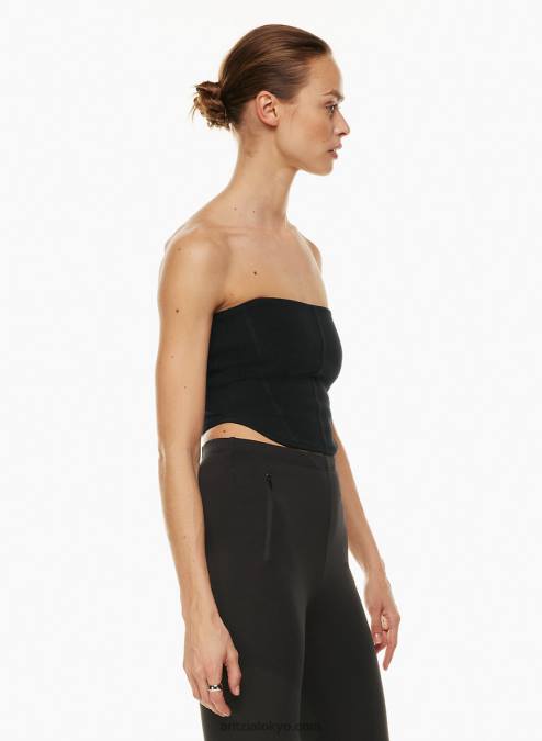 クロップドチューブトップ P2L80148 Aritzia Row Sculpt Knit Tube Top
