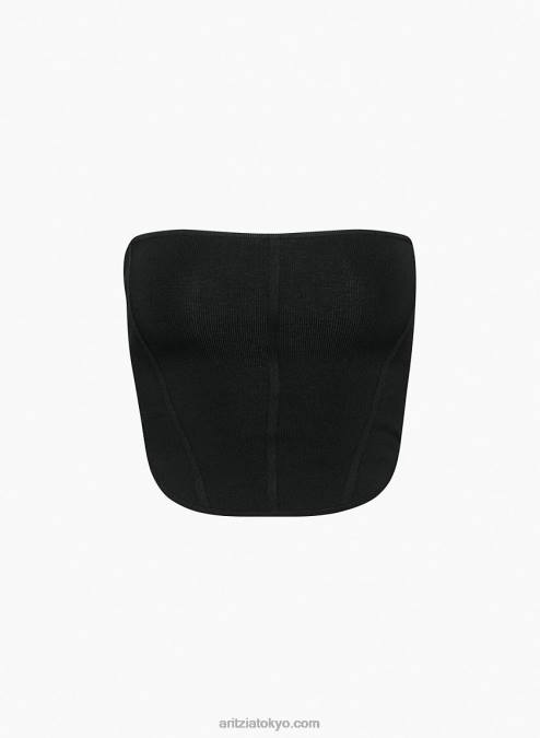 クロップドチューブトップ P2L80148 Aritzia Row Sculpt Knit Tube Top