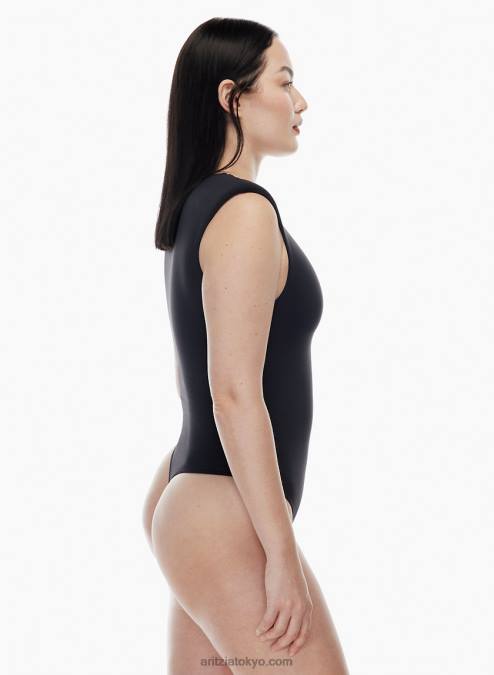 ショルダーパッド付きタンクトップボディスーツ P2L801608 Aritzia Contour Shoulder Pad Bodysuit
