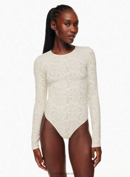 長袖クルーネックボディスーツ P2L801660 Aritzia Shapelace Crew Longsleeve Bodysuit