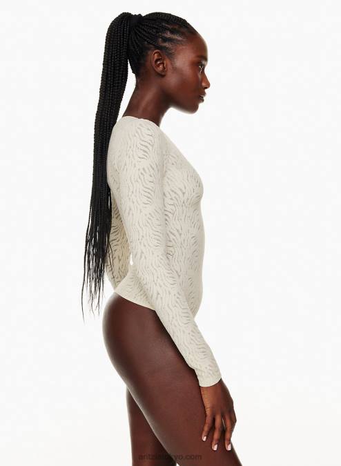 長袖クルーネックボディスーツ P2L801660 Aritzia Shapelace Crew Longsleeve Bodysuit