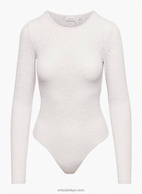 長袖クルーネックボディスーツ P2L801661 Aritzia Shapelace Crew Longsleeve Bodysuit