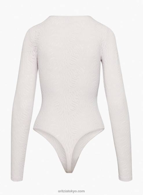 長袖クルーネックボディスーツ P2L801661 Aritzia Shapelace Crew Longsleeve Bodysuit