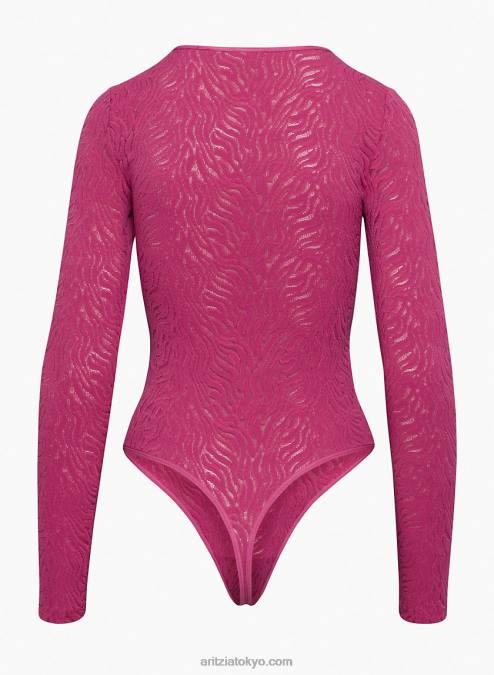 長袖クルーネックボディスーツ P2L801662 Aritzia Shapelace Crew Longsleeve Bodysuit