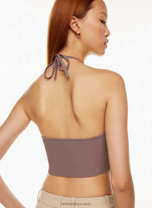 クロップドホルタートップ P2L801699 Aritzia Sculpt Knit クロップドホルタートップ