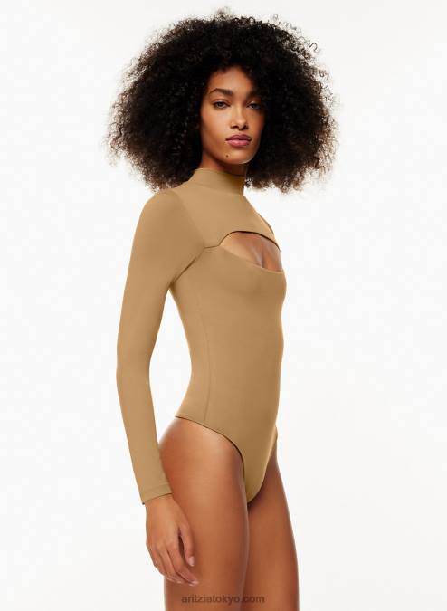 モックネック カットアウト ボディスーツ P2L801716 Aritzia Varo Contour Bodysuit