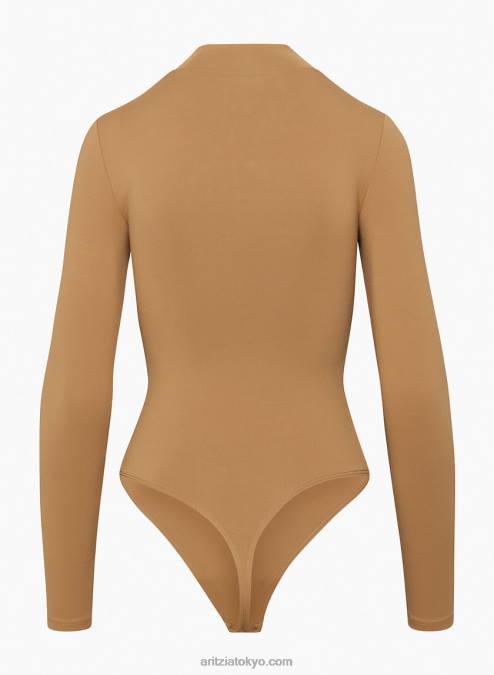 モックネック カットアウト ボディスーツ P2L801716 Aritzia Varo Contour Bodysuit