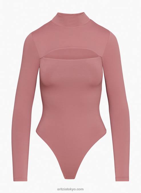 モックネック カットアウト ボディスーツ P2L801717 Aritzia Varo Contour Bodysuit