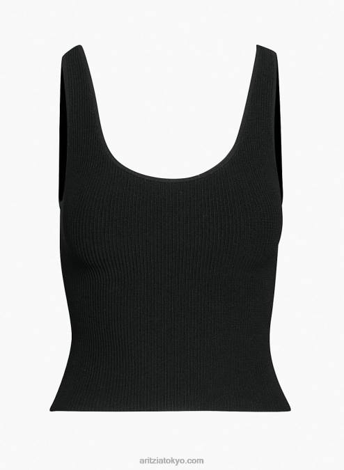 スクープネックニットタンク P2L801731 アリツィアスカルプトニット スクープネックタンク