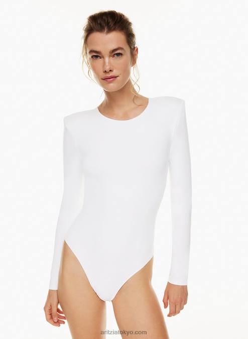 ショルダーパッド付き長袖ボディスーツ P2L801752 Aritzia Contour Shoulder Pad Longsleeve Bodysuit