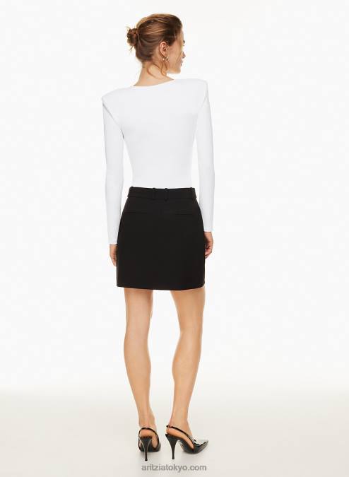 ショルダーパッド付き長袖ボディスーツ P2L801752 Aritzia Contour Shoulder Pad Longsleeve Bodysuit