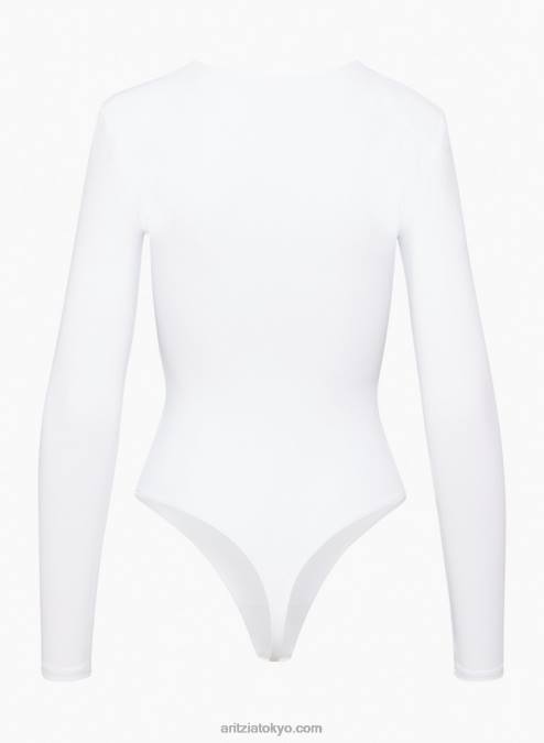 ショルダーパッド付き長袖ボディスーツ P2L801752 Aritzia Contour Shoulder Pad Longsleeve Bodysuit