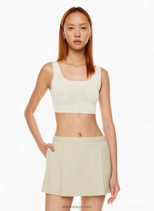 リブスクエアネックタンク P2L801797 Aritzia Sculpt Knit Squareneck Cropped Tank