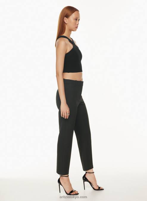 リブホルタートップ P2L80199 アリツィアスカルプトニットクリスクロスクロップドタンク