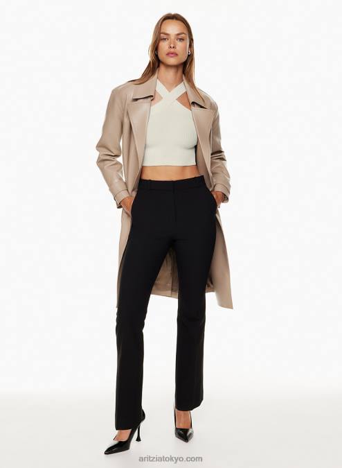 リブホルタートップ P2L80203 アリツィアスカルプトニットクリスクロスクロップドタンク