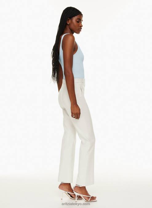 リブタンクトップ P2L80210 アリツィアスカルプトニット スクエアネックタンクトップ