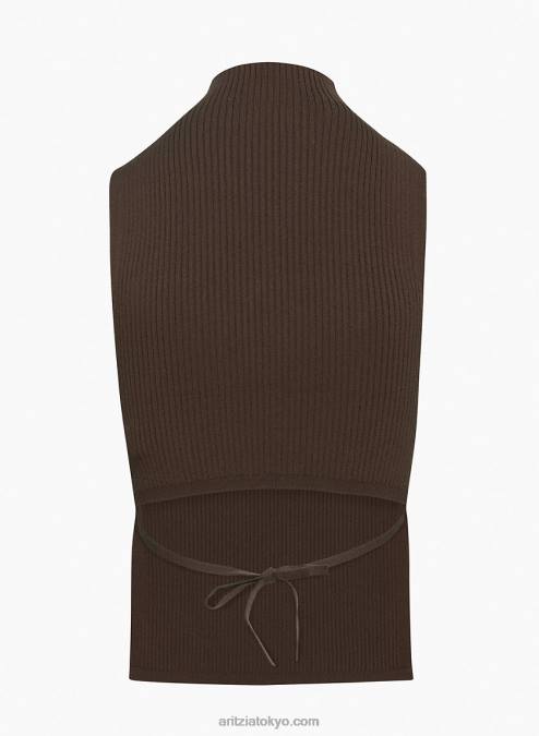 バックカットアウト付きモックネックタンク P2L802327 Aritzia Back-Tie Tank