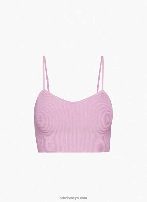 リブ クロップド キャミ P2L802490 Aritzia Sweetheart タンク