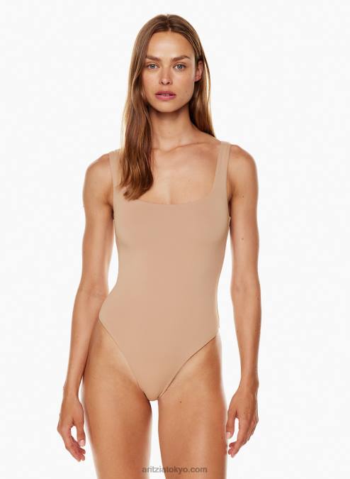 スクエアネックタンクボディスーツ P2L80250 Aritzia Contour Tank Bodysuit