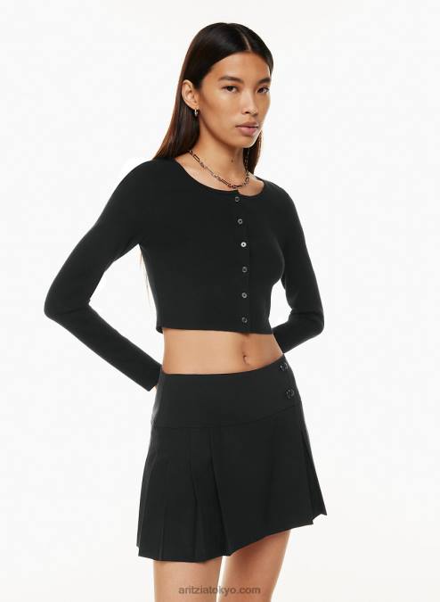 クロップド ボタンアップ カーディガン P2L802770 Aritzia Izzy カーディガン