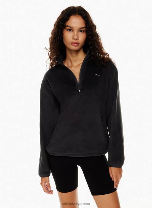 リサイクル フリース プルオーバー スウェットシャツ P2L802940 Aritzia Sno Polar Zip Hip Sweatshirt
