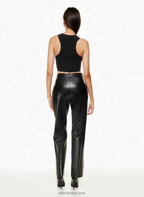 クルーネック レーサーバック タンクトップ P2L80301 Aritzia Sculpt Knit Racer Cropped Tank