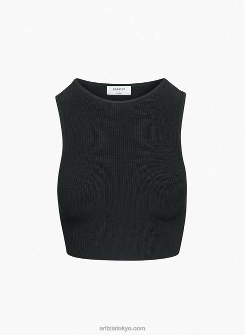 クルーネック レーサーバック タンクトップ P2L80301 Aritzia Sculpt Knit Racer Cropped Tank